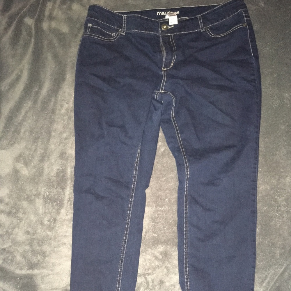 Maurices denim jeggings